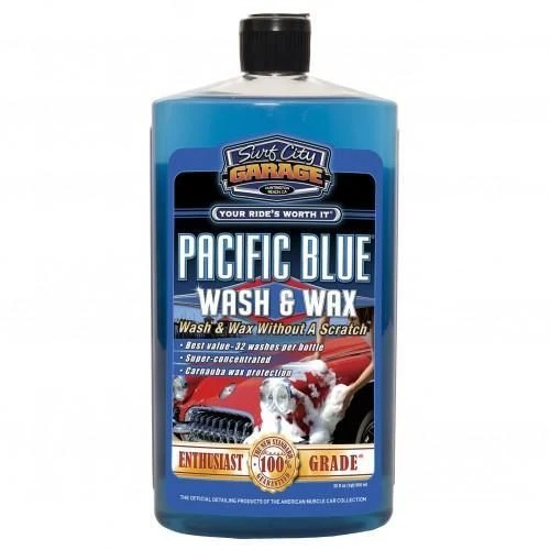 Surf City Garage Pacific Blue Wash & Wax - Shampoo 950ml 1 Surf City Garage Pacific Blue Wash & Wax - Shampoo 950ml