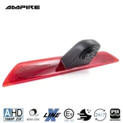 Ampire KVA-TRANSIT - Rückfahrkamera Für Ford Transit 7. Gen. Mit Dach H2 (Bj. 2014-2019)