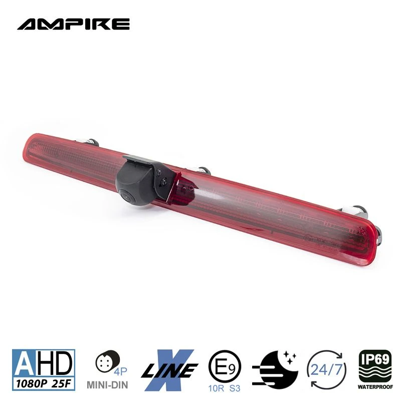 Ampire KVA-T5-H - Rückfahrkamera Für Volkswagen T5 Mit Heckklappe (kein Hochdach)