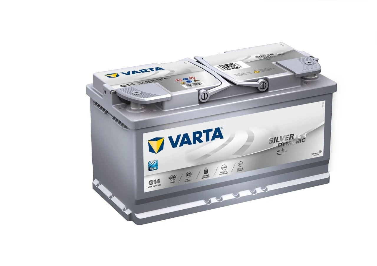 VARTA Silver Dynamic AGM G14 12V 95AH - B-Ware 1 VARTA Silver Dynamic AGM G14 12V 95AH - B-Ware